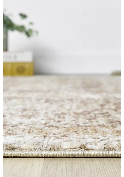 Seyran Halı Monde 805 Bej Polyester Makine Halısı