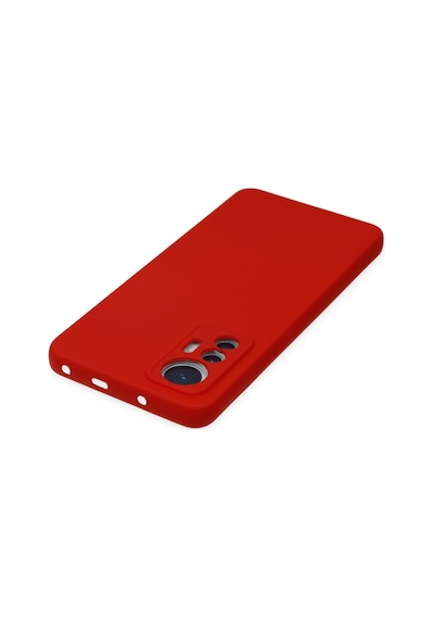 Mi 12 Lite Kılıf Nano İçi Kadife Silikon - Kırmızı Bzsxx00 1