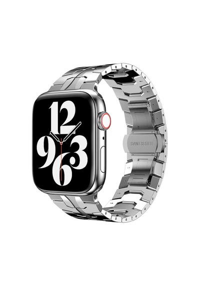 Apple Uyumlu Watch 7 45 MM Krd-63 Metal Kordon