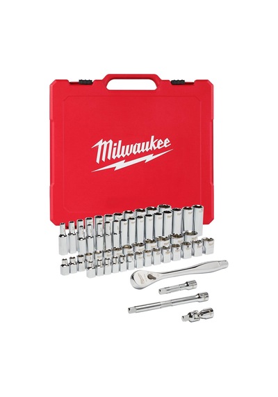Milwaukee 3/8 Cırcırlı Lokma Anahtar Takımı 56 Parça - 4932464946