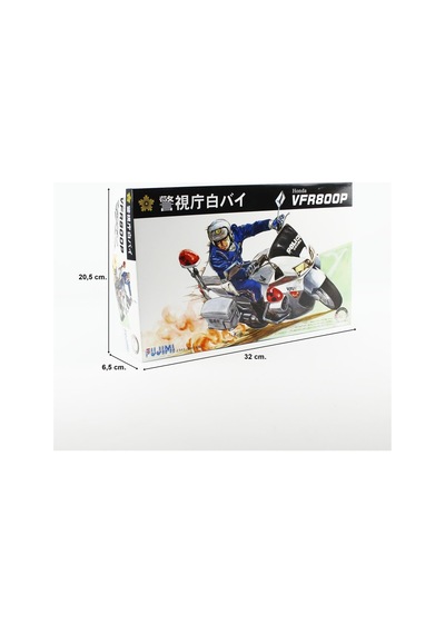 Fujimi Bike-no4 14165 1/12 Ölçek, Honda Vfr800p Polis Motorsikleti Plastik Model Kiti