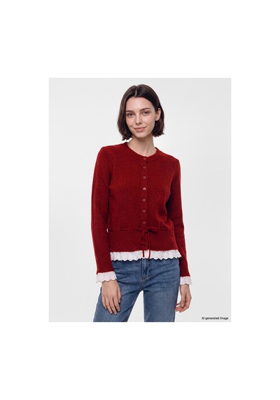 LC Waikiki Alıta Cıty Farkıyla Lcw Modest Bordo Triko Düz Kadın Hırka Bordo - 931514642 Bordo LC Waikiki Alıta Cıty Farkıyla Lcw Modest Bordo Triko Düz Kadın Hırka Bordo - 931514642 Bordo