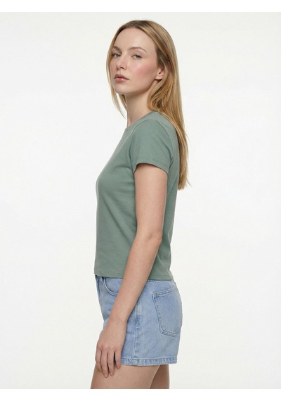 LOFT Slim Fit Kadın Tshirt K.kol Çok Renkli