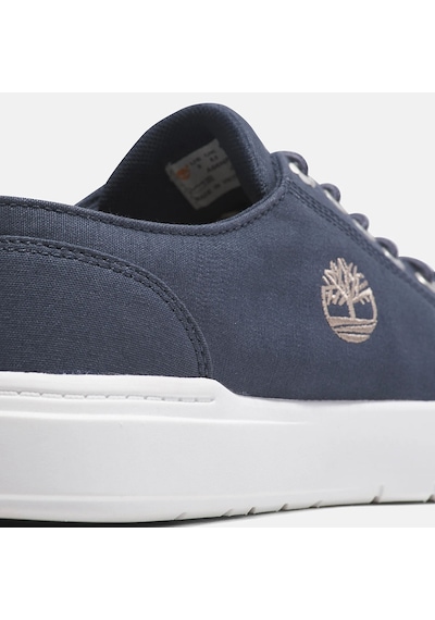 Sandalet Erkek Tb0 A66nn Ep41 Timberland Seneca Bay Low Lace Up Sneaker Dark Blue Canvas Dark Blue Canvas