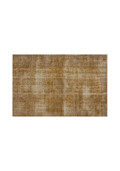El Dokuması Vintage Yün-pamuk Kahve Halı 28978 185 X 280 Cm Kahverengi