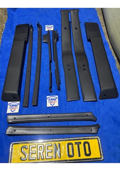 Tofaş Doğan Kartal Şahin İç Plastik Takım 10 Parça Seren Otomotiv