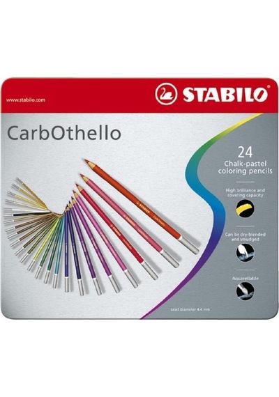 Stabilo Carbothello 24 Renk N:1424-6 Çok Renkli
