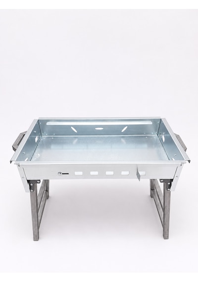 40x65 Cm Mangal+kavurma Tavası+grill Galvaniz
