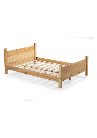 Melani İthal Çam Masif Ahşap Karyola 120x200
