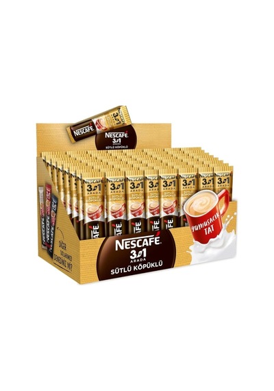 Neacafe 3'ü 1 Arada Sütlü Köpüklü Kahve 56 x 17.4 G