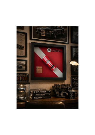 25 25cm-3d Model Araba Çerçevesi Ofis Ev Duvar Dekoru Premium Shadow Box Tablo 5cm Derin Çerçeveli O