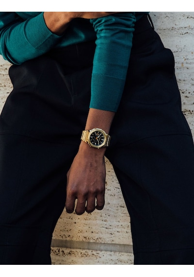G-shock 2100 Fine Metallic Series Gm-2100ymg-9adr Altın - Mavi