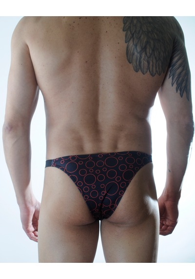 Don Moris Erkek Daire Desenli Brazillian Slip İç Giyim Dm301126 Çok Renkli