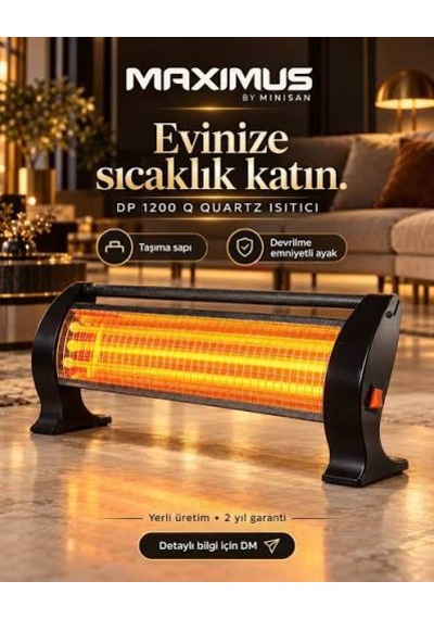 İsitici Maxmus Ayak Alti Isitici Soba