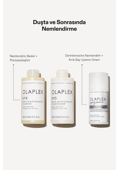Olaplex No.5 Leave-In Moisturize & Mend Bağ Güçlendirici Durulanmayan Saç Kremi 100 ML