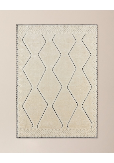 Madame Coco Avril Halı - Krem - 120x180 Cm 8684427027301 Ekru