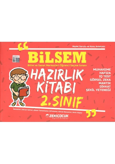 2.Sınıf Bilsem Hazırlık Kitabı -  Zeki Çocuk Yayınları