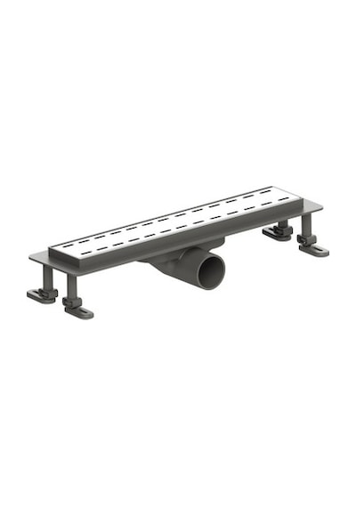 Lineer Duş Kanalı 33 cm  Paslanmaz Izgaralı Q50