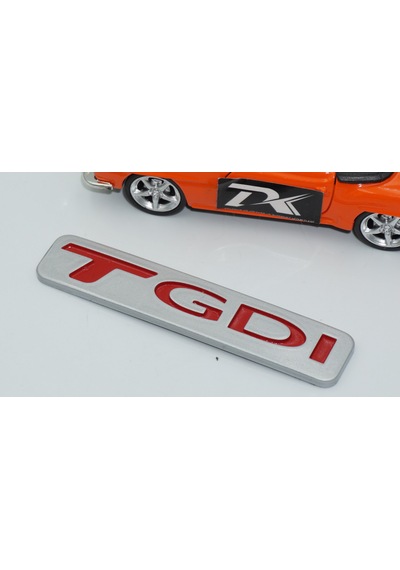Dk Tuning Kia Tgdi 3m Gri Kırmızı Bagaj Logo Arma Amblem Bagaj Arma