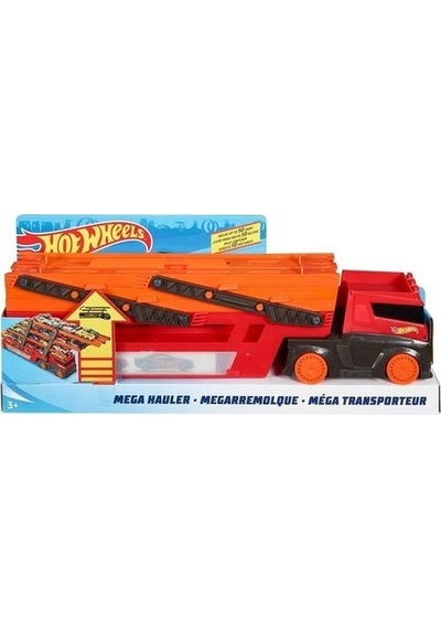 Hot Wheels Mega  Tır Kırmızı/turuncu