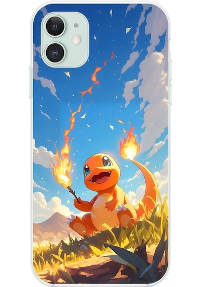 Apple Uyumlu iPhone 11 Şeffaf Kılıf Pokemon 5 Tasarımlı