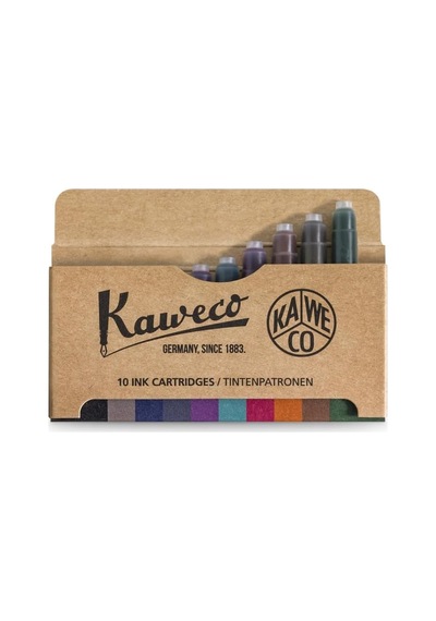 Kaweco 11000344 Kartuş 10'lu Karışık Renk Diğer