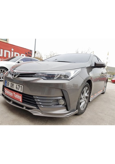 Toyota Corolla Uyumlu (2017...) Ön Tampon Lip ---fibersan Tuning