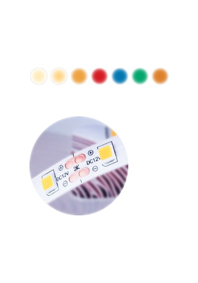 4040 3 Çipli Silikonsuz 5 Metre Şerit Led Günışığı