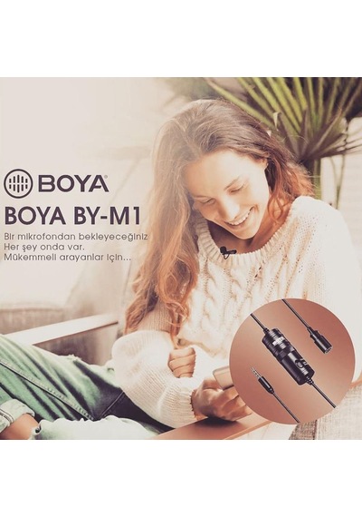 Boya By-m1 Yaka Mikrofonu