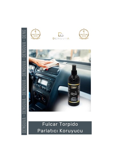 Araç Göğüslük Yenileyici Uv Korumalı Parlatıcı Bakım Sütü Fulcar Torpido Parlatıcı Koruy