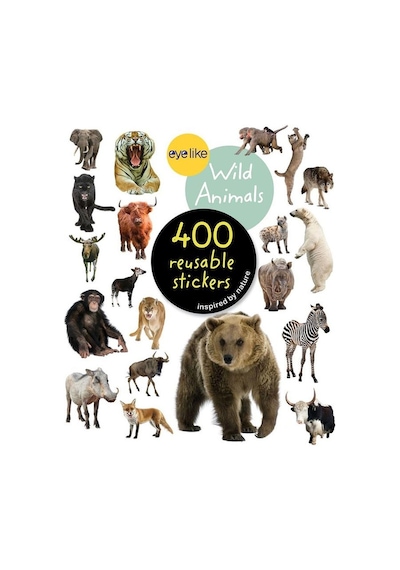 Eyelike Stickers: Wild Animals - Eyelike Stickers Workman Publishing Company Ciltli