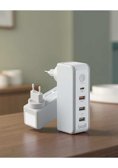 Zaman Ayarlı Usb Şarj Adaptörü 30w Type-c Qc3.0 Uuczzm8j301tşarjbaşlığı-3 Beyaz