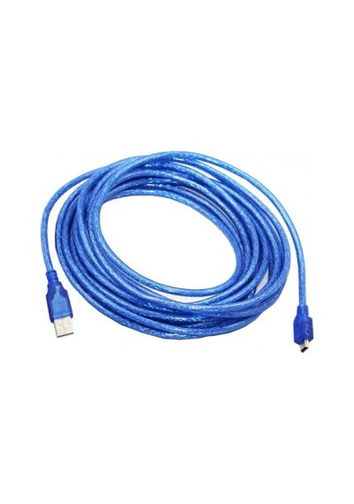 Usb 2.0 To Mini Usb 5 Pin Şarj Ve Data Kablosu 10m