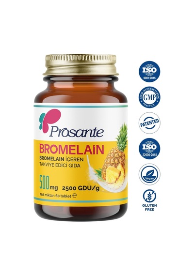 Prosante Bromelain 500 Mg 60 Tablet