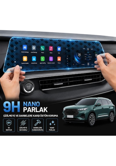 Chery Tiggo 7 Ekran Koruyucu Multimedya Ve Gösterge 24.6 İnç