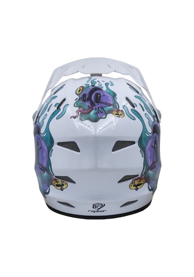Raptor Gravıty Full Face Kask Impact-pro Chaos M 56-58cm Siyah