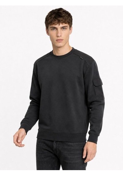 Loft Relax Fit Erkek Sweatshirt Lf2044141 Q1.v1 Siyah