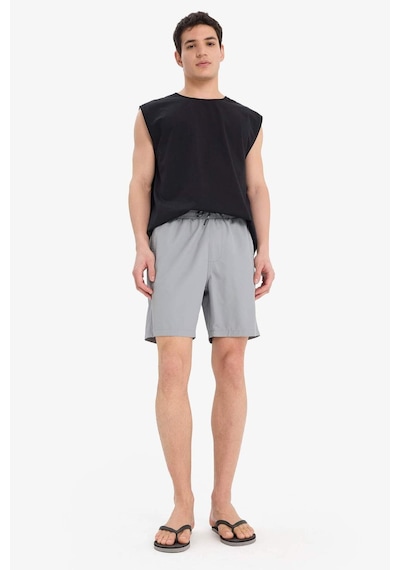 Defacto Regular Fit File Astarlı Kısa Boy Deniz Şortu B7255ax25hsgr265 Gri Defacto Regular Fit File Astarlı Kısa Boy Deniz Şortu B7255ax25hsgr265 Gri