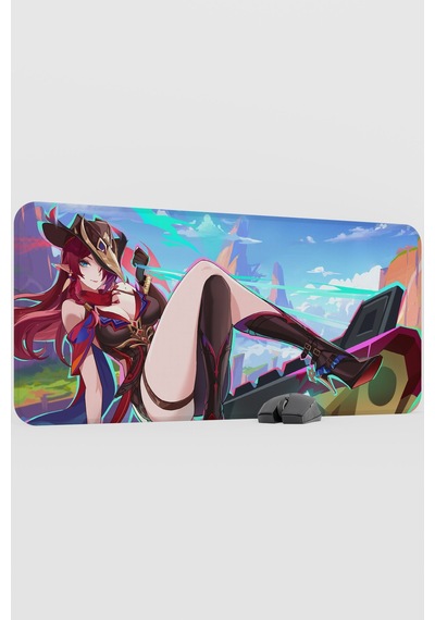 Chasca Genshin Impact Anime Gacha V1 - 90x40 Xxl Gaming Mouse Pad Fare Altlığı