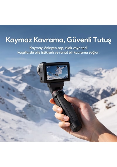Ulanzi Mt99 Manyetik Mini Tripod Selfie Çubuğu Action 6 Ve Nano Uyumlu - S079 Siyah