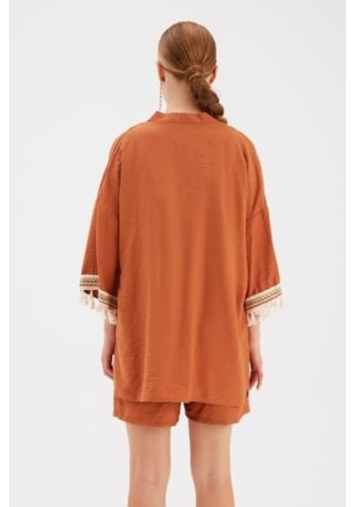 Kol Detaylı Salaş Kimono Stn139kce1055 Diğer