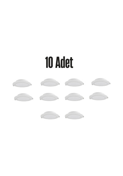 Ct-5652zümrüt Panel Spot 10 Adet - 20 W Beyaz
