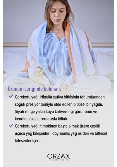 Ocean Çörek Otu Yağı 1000 mg 60 Kapsül 1+1