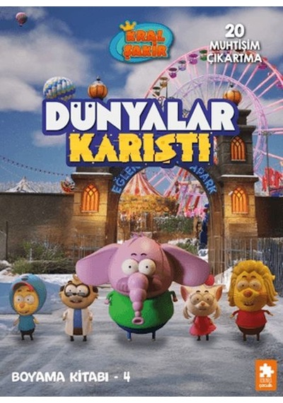 Dünyalar Karıştı Boyama Kitabı - 4