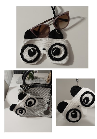 Panda Gözlük Kılıfı