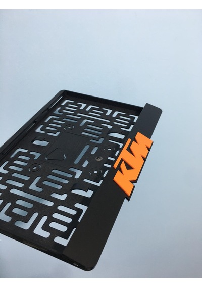 Ktm Pleksi Motor Plakalığı