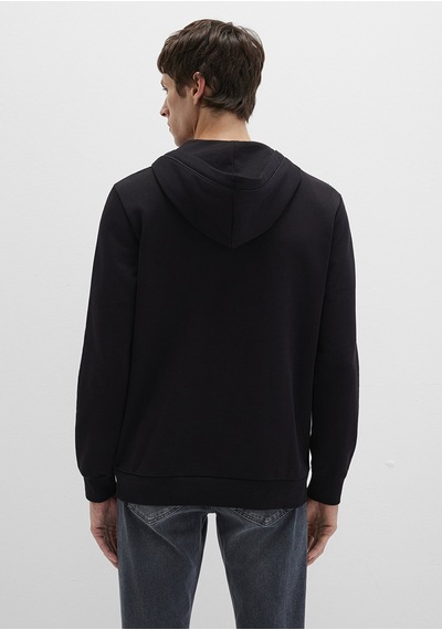 Mavi - Mavi Black Kapüşonlu Siyah Sweatshirt 0s10384-900 Siyah