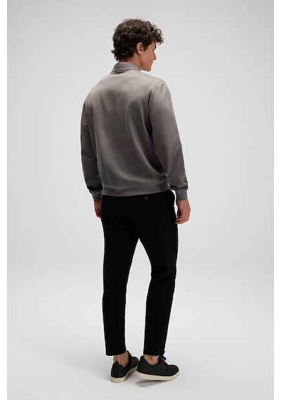 Ellesse Erkek Polo Yaka Sweat Em607-ant Antrasit Antrasit