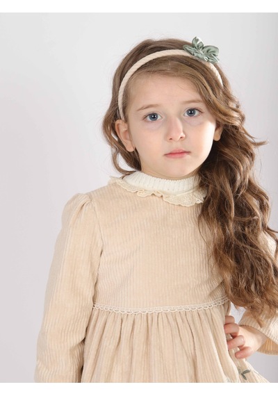 Xo Kids Kız Çocuk Elbise 1-5 Yaş 4801 Mint