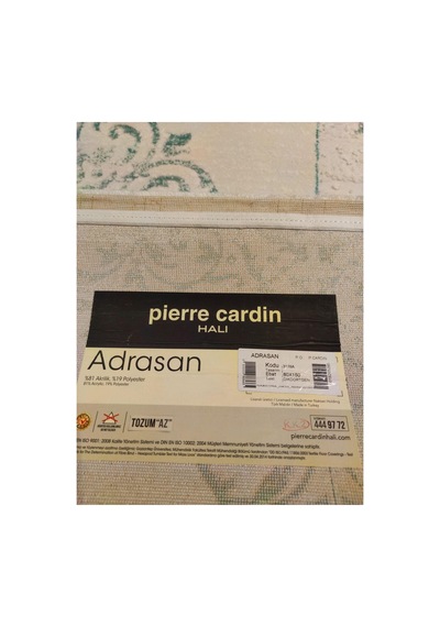 Adrasan 3178a Turkuaz-beyaz Halı Çok Renkli